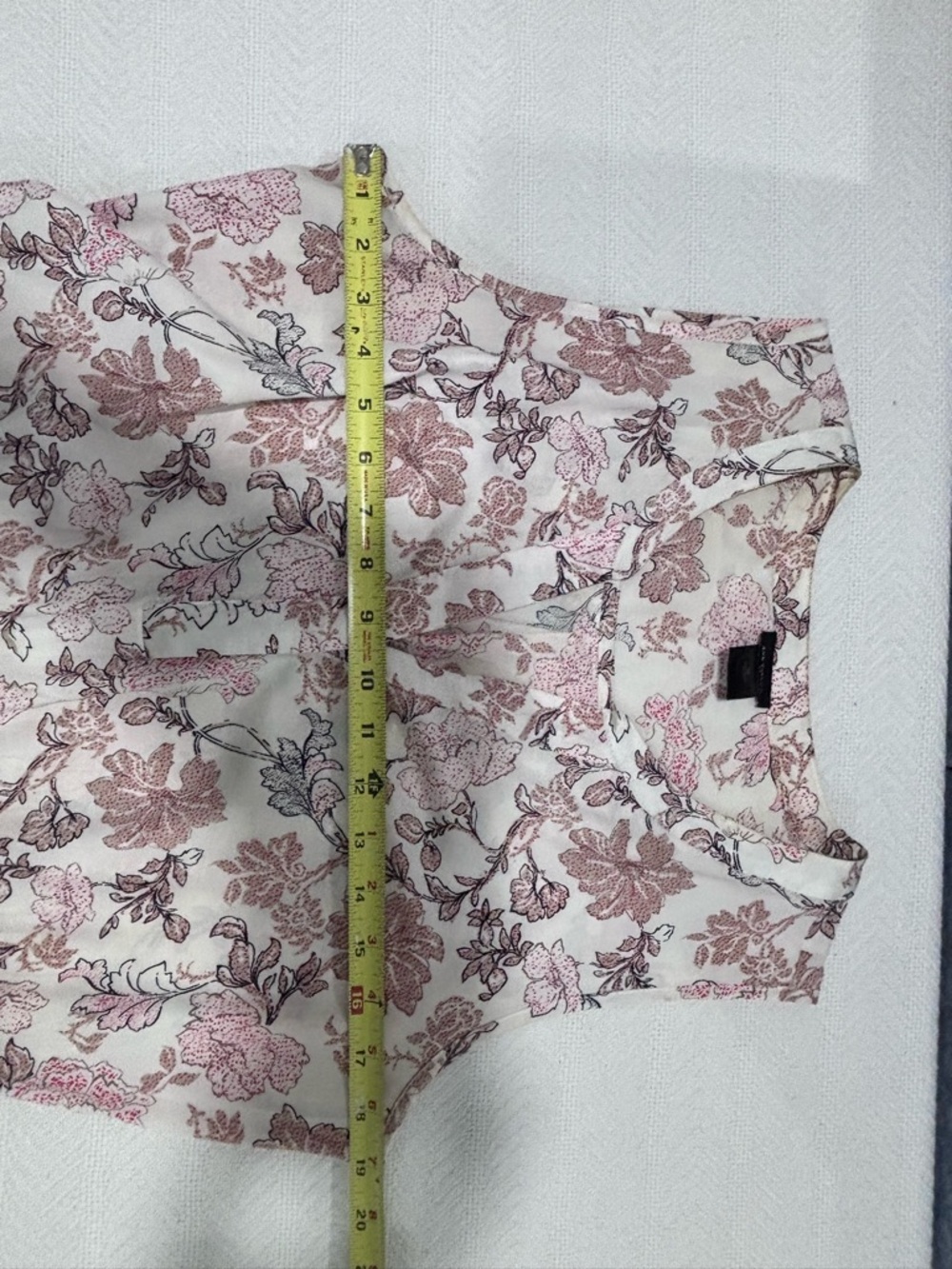 🩷Ann Taylor Sleeveless Floral Midi Dress in Pink and Cream - Picture 6 of 9
